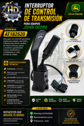 CONTROL DE TRANSMISION PARA EQUIPOS JOHN DEERE - AT182520