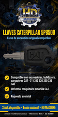 LLAVES DE ENCENDIDO PARA MAQUINARIA CATERPILLAR - 5P8500