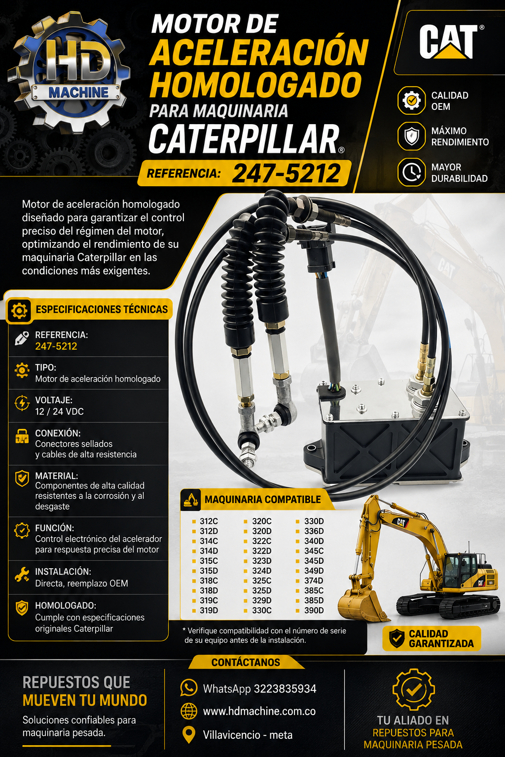 MOTOR ACELERACION O CONTROL GOVERNADOR -2475212