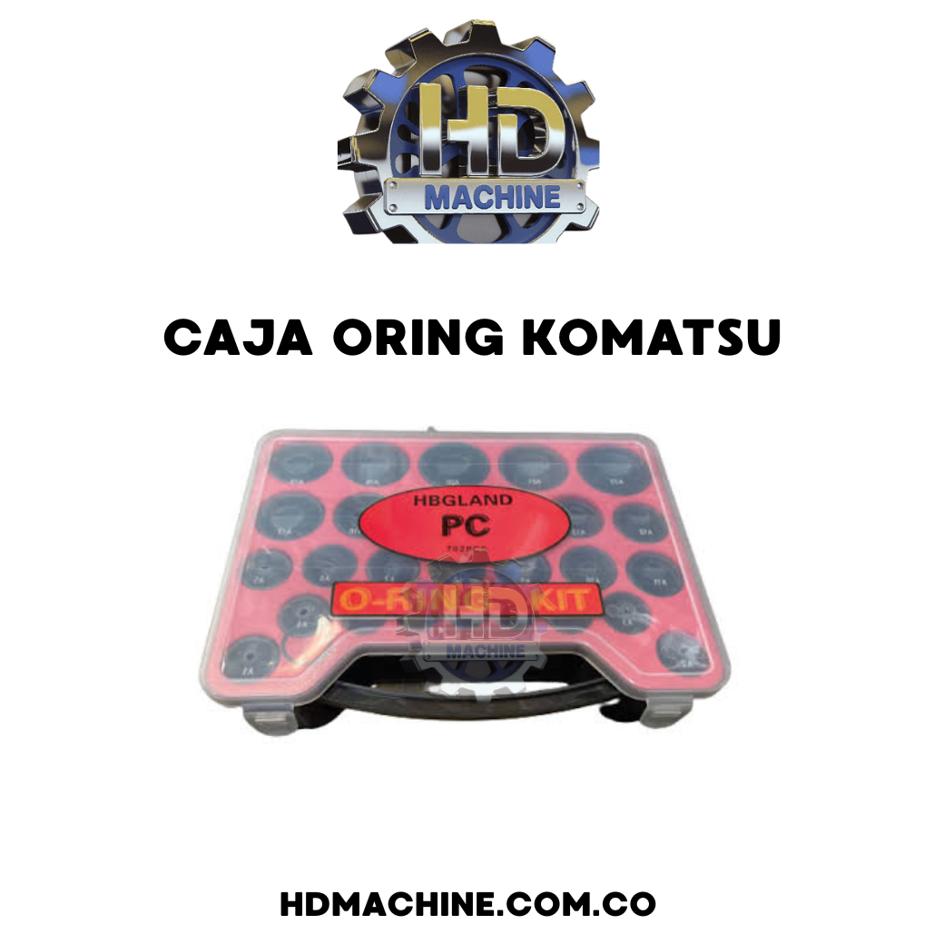CAJA ORING KOMATSU