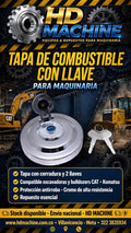 TAPA COMBUSTIBLE KOMATSU - 20Y-04-11160