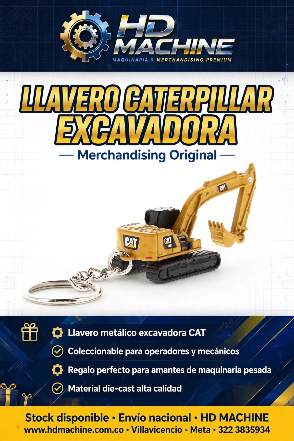 LLAVEROS MAQUINARIA PESADA CATERPILLAR