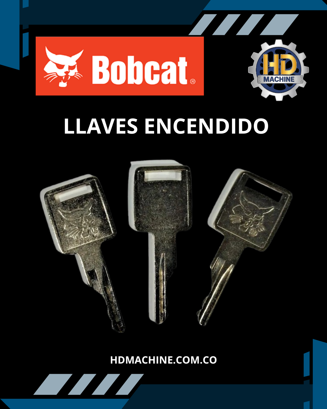 LLAVES DE ENCENDIDO BOBCAT