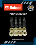 PERNO RUEDA CON TUERCA BOBCAT - 6564669