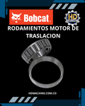 RODAMIENTO MOTOR TRASLACION CON CUNA BOBCAT 6632541