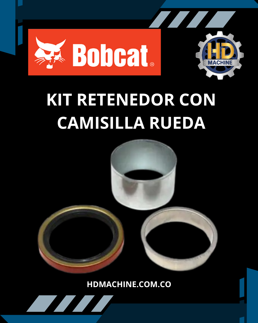 RETENEDOR CON CAMISILLA BOBCAT 6722907